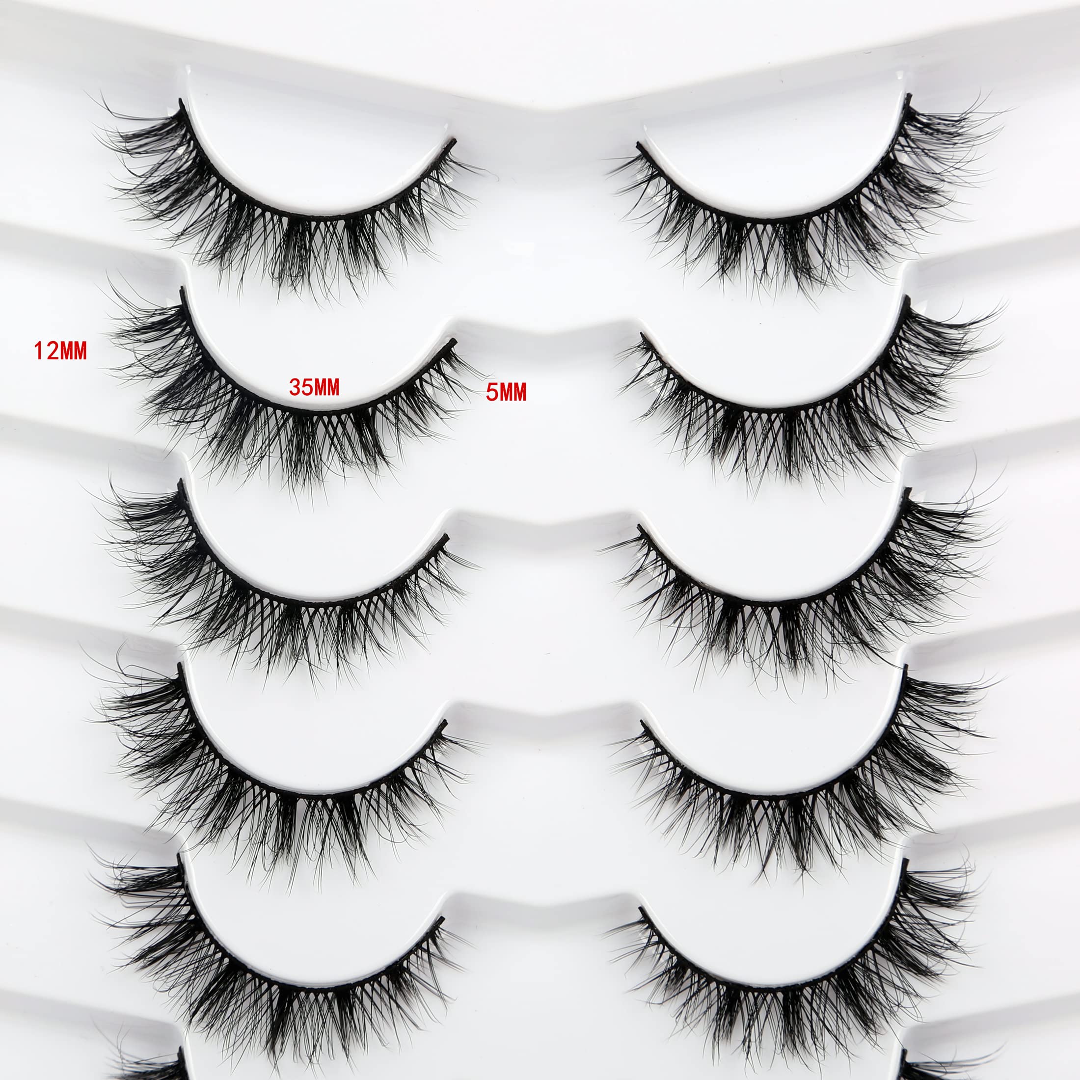 Pooplunch 8D silk lashes feel soft and weightless for day-to-night wear.