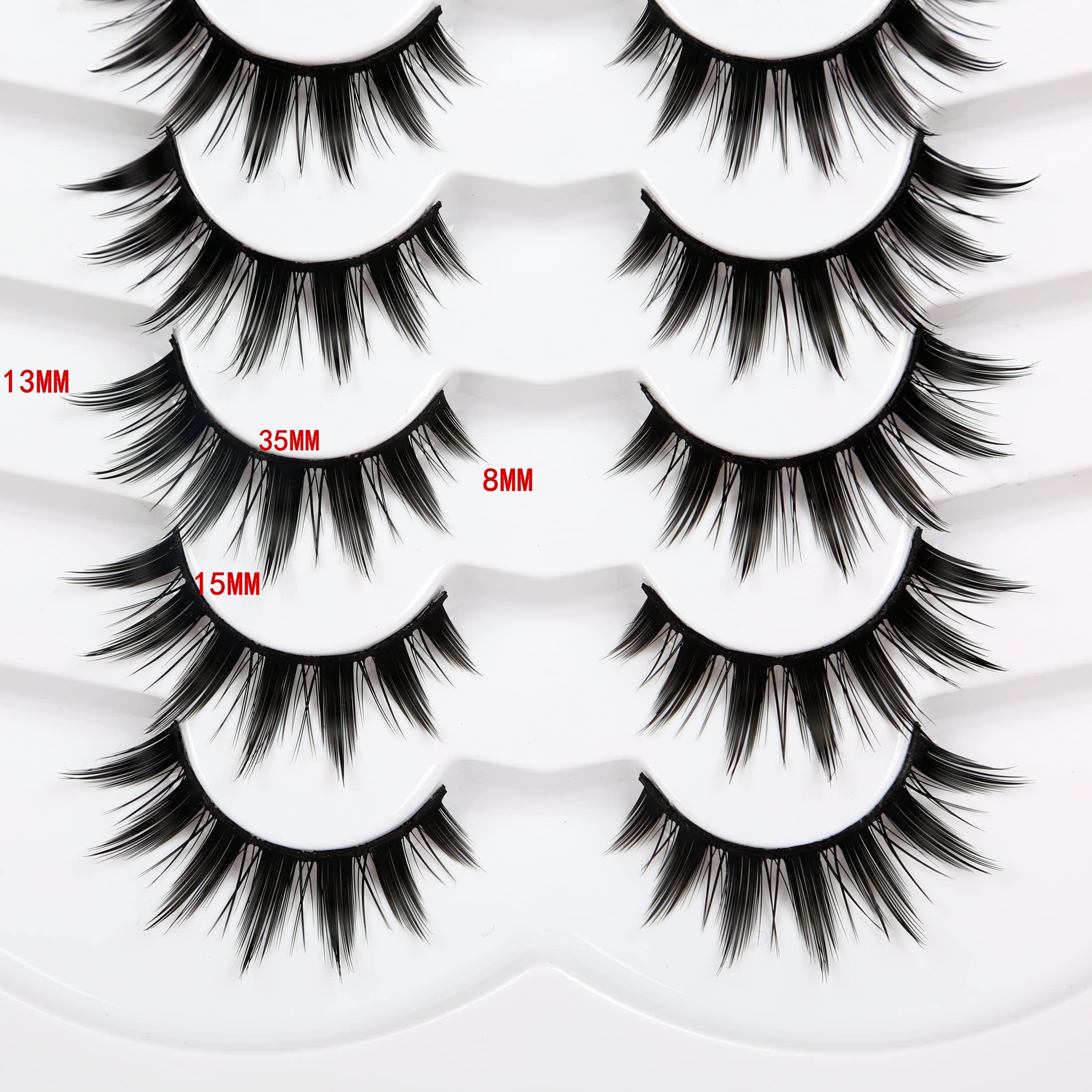 Pooplunch 8D silk lashes handcrafted for ultra-soft feel and natural flutter.