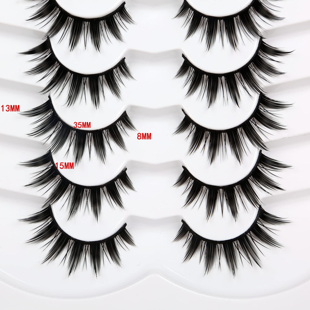 Pooplunch 8D silk lashes handcrafted for ultra-soft feel and natural flutter.