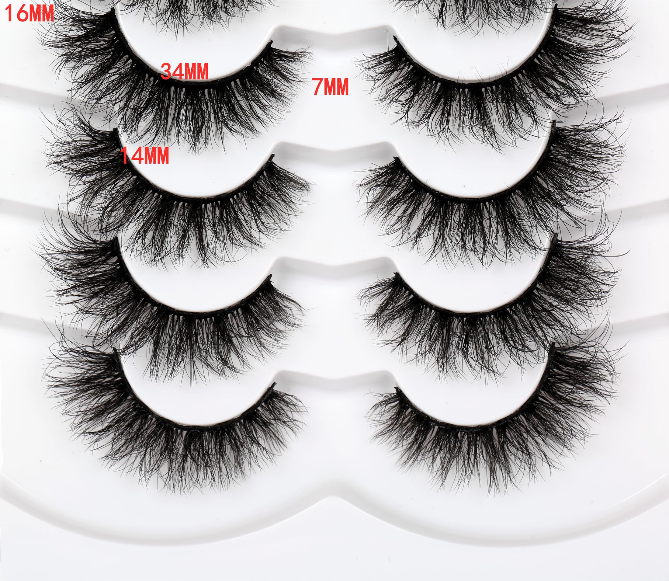 Pooplunch 8D silk lashes feather-light feel on eyelids for comfortable wear.