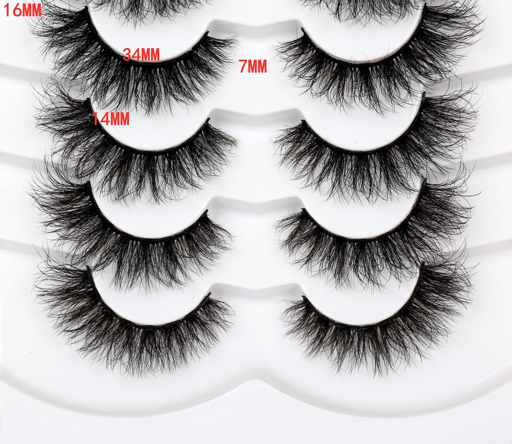 Pooplunch 8D silk lashes feather-light feel on eyelids for comfortable wear.