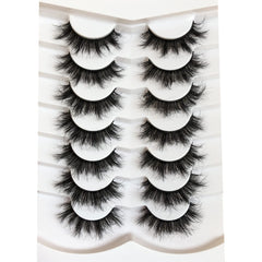 Pooplunch 8D wispy volume lashes 15mm for dramatic flutter and definition