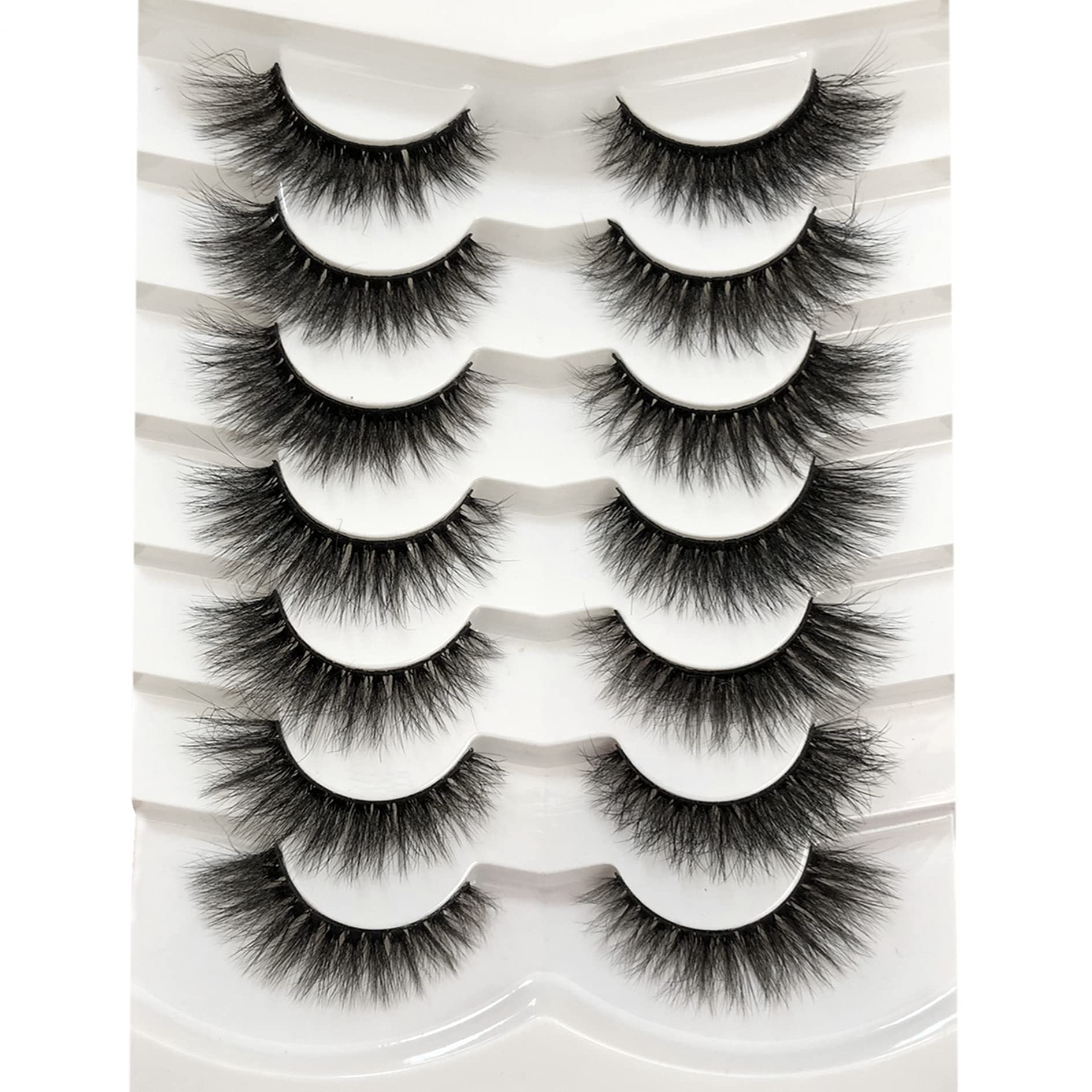 Pooplunch cat eye 8D silk lashes for a defined wing and brighter eyes.