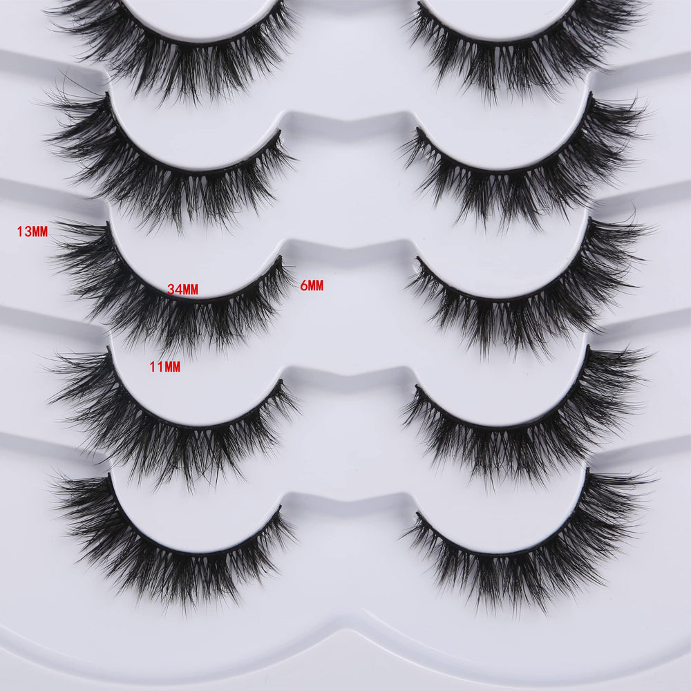 Pooplunch cat-eye clusters frame eyes with a subtle winged finish.