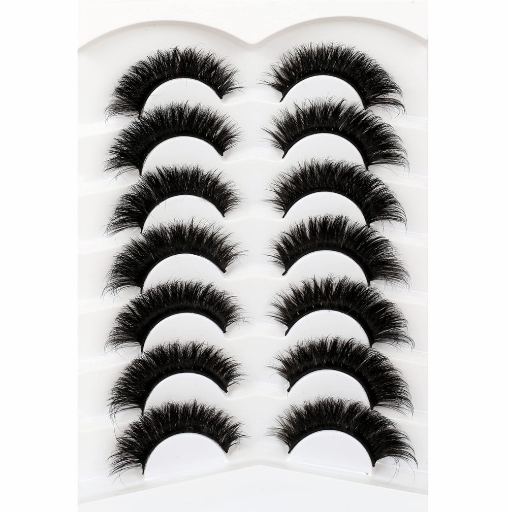 Pooplunch comfortable cotton-band lashes offer weightless wear and easy shaping.