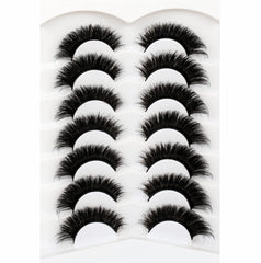 Pooplunch comfortable cotton-band lashes offer weightless wear and easy shaping.