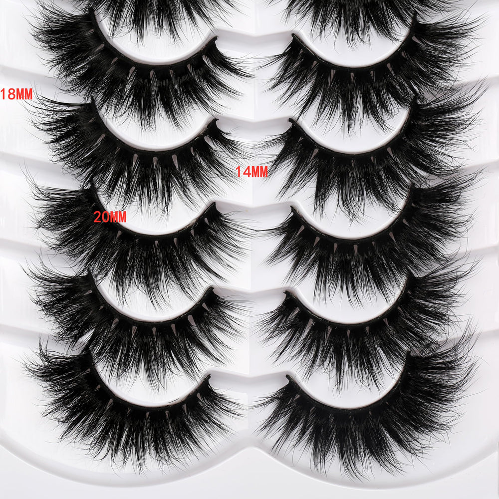 Pooplunch dramatic outer wing lashes define the eyes for evening glam