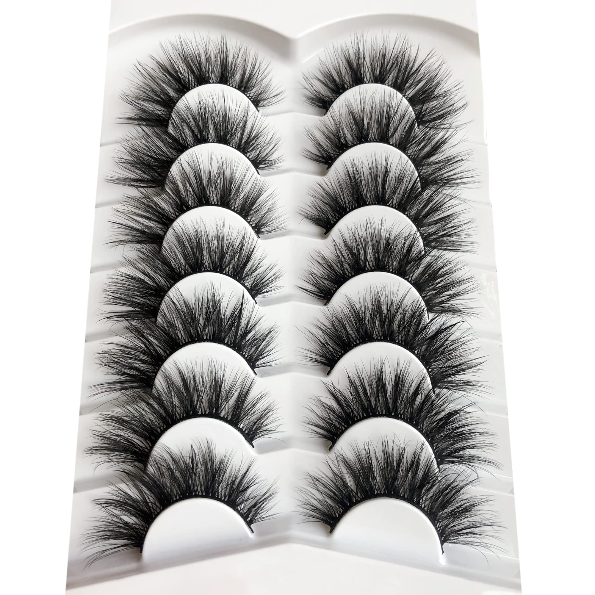 Pooplunch faux mink lashes with soft band offer comfortable wear all day.