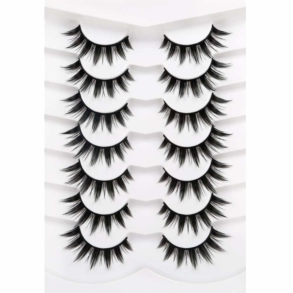 Pooplunch Manga Doll Lash with spiky tips for dramatic anime-inspired eyes.