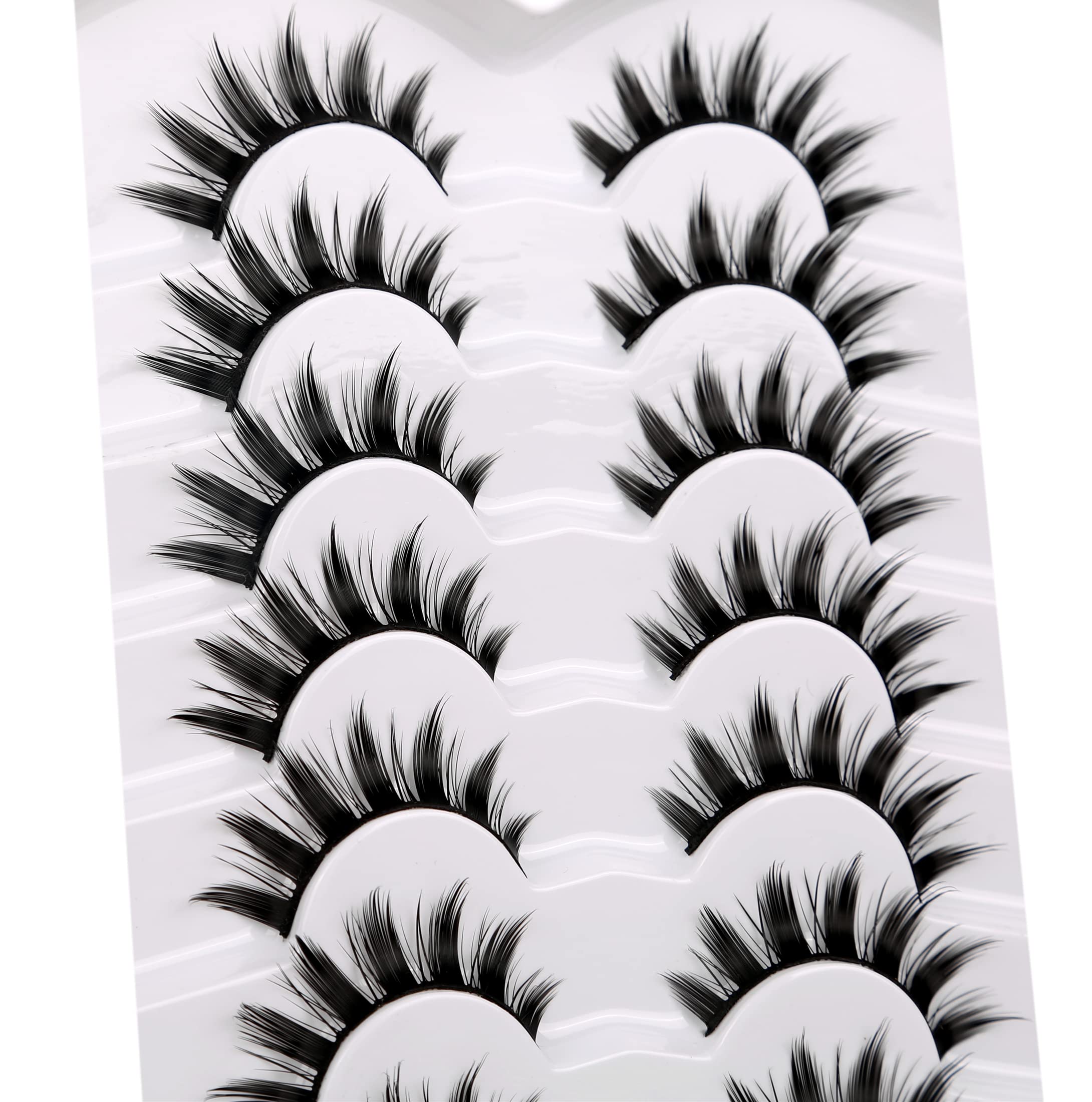 Pooplunch reusable lashes up to 15 wears for value.