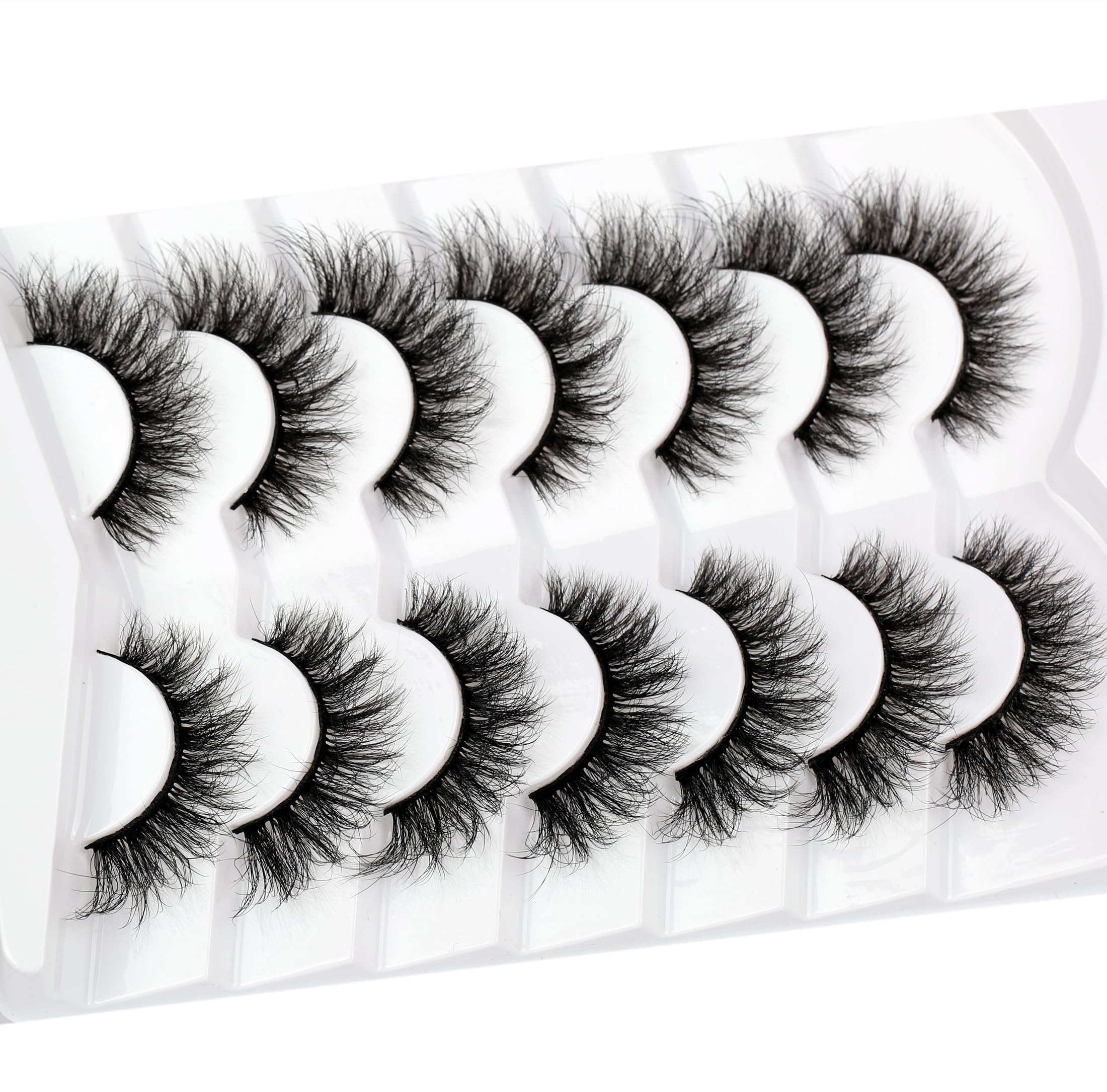 Pooplunch reusable lashes last up to 15 wears with care.