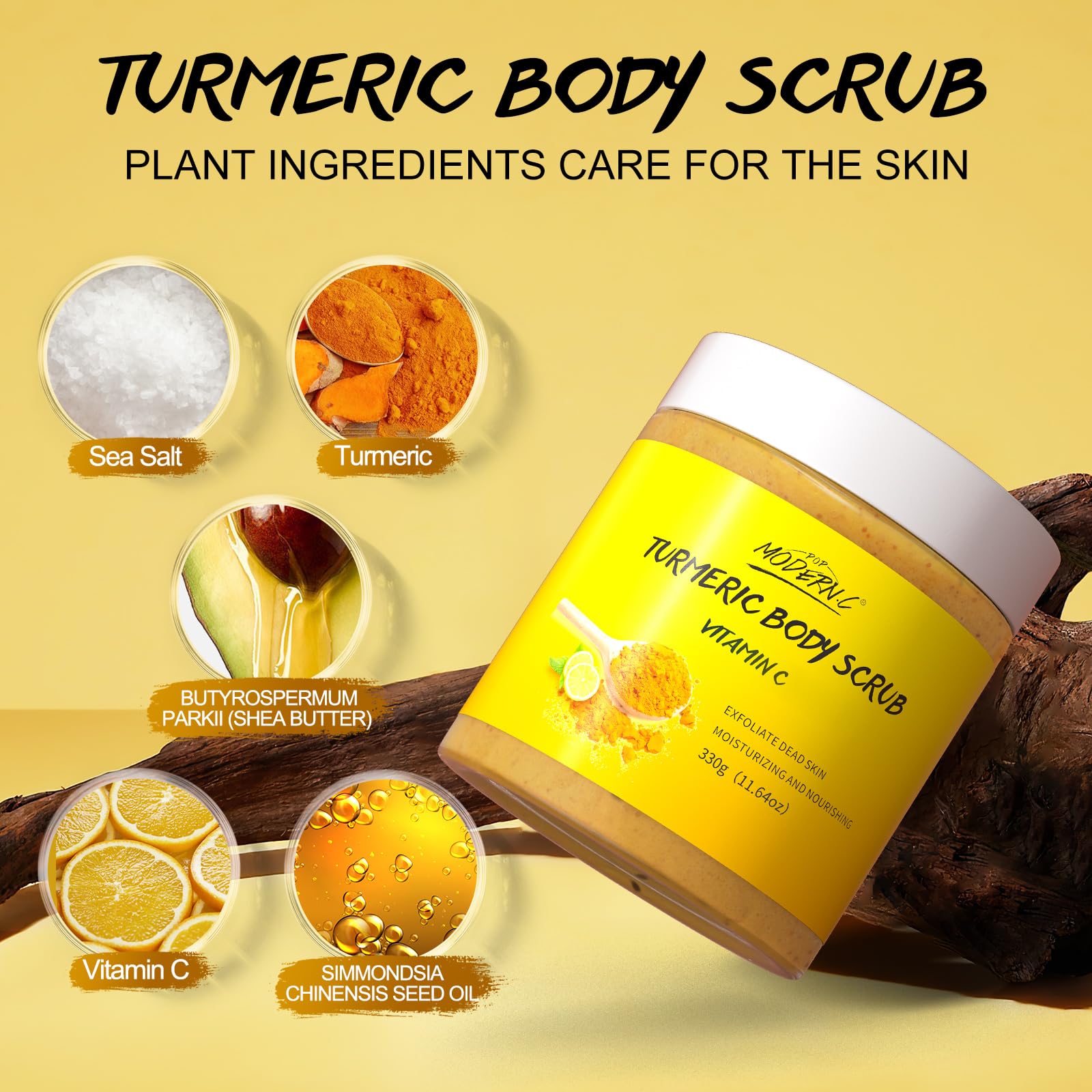 POP MODERN.C uso en todo el cuerpo para exfoliar