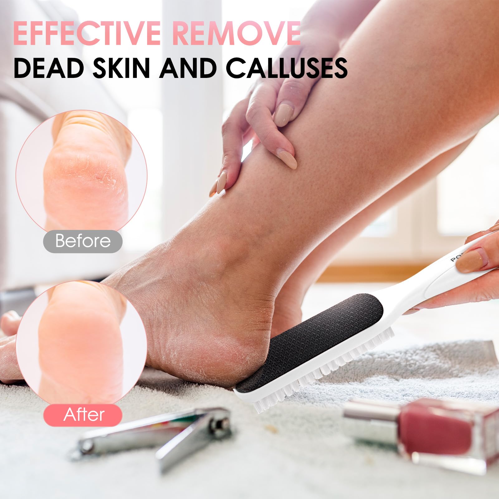 Popakan ergonomic handle design with anti‑skid grip