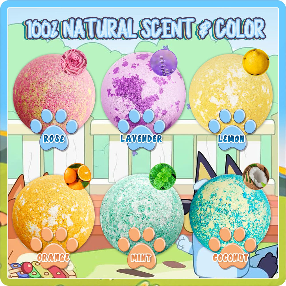 POPBATH fruity scents for a calming bath experience