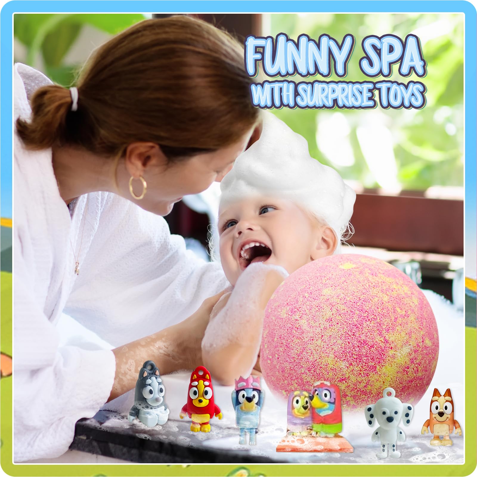 POPBATH bath bomb with hidden toy inside