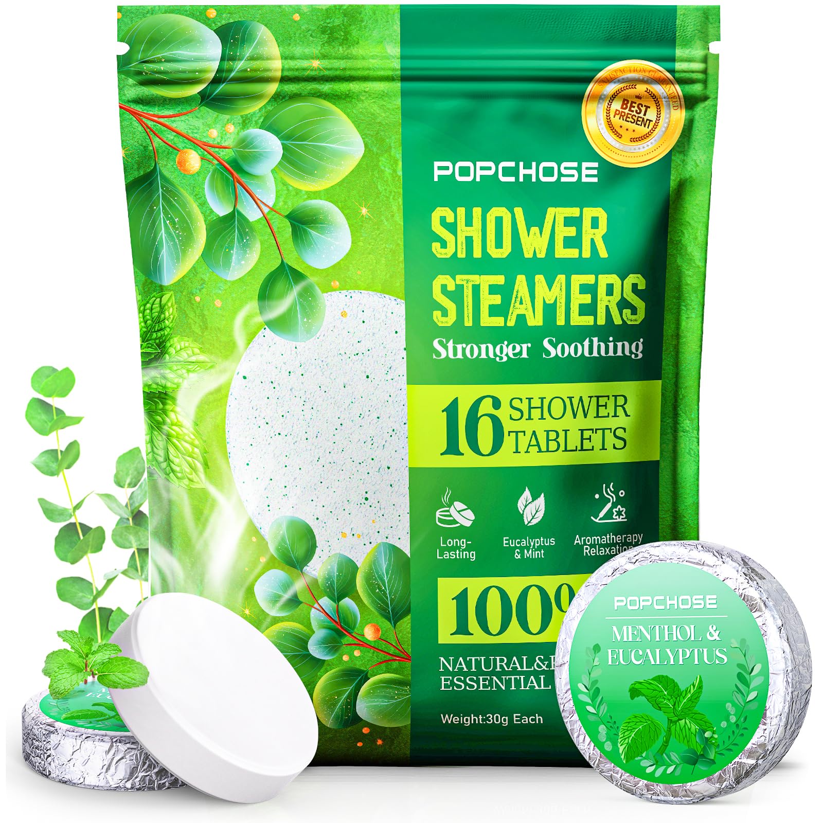 POPCHOSE conjunto duchas aromaticas para spa en casa, experiencia sensorial