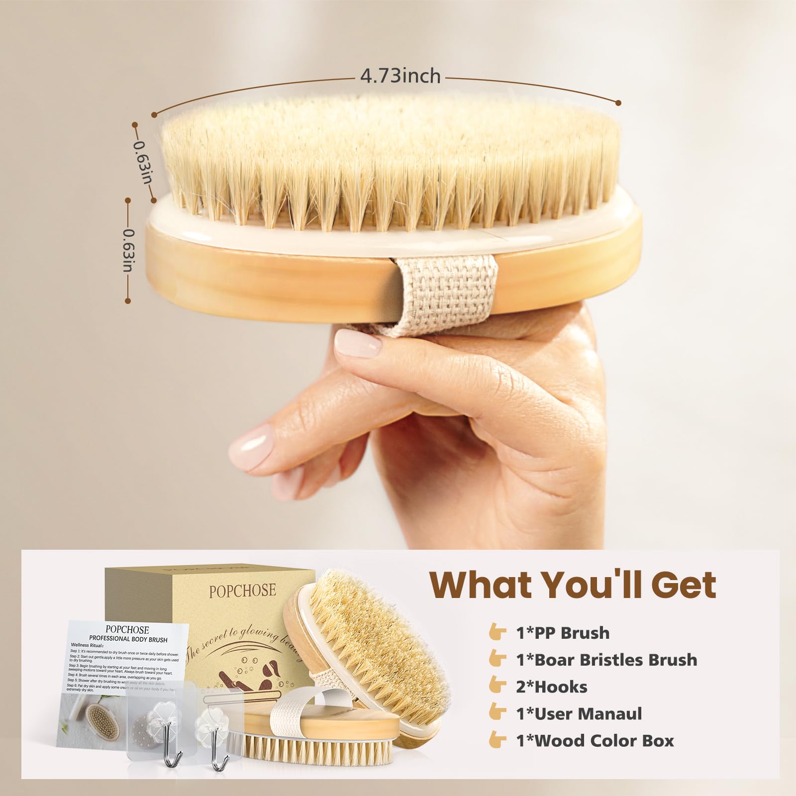 POPCHOSE empaque regalo ideal para cuidado de la piel