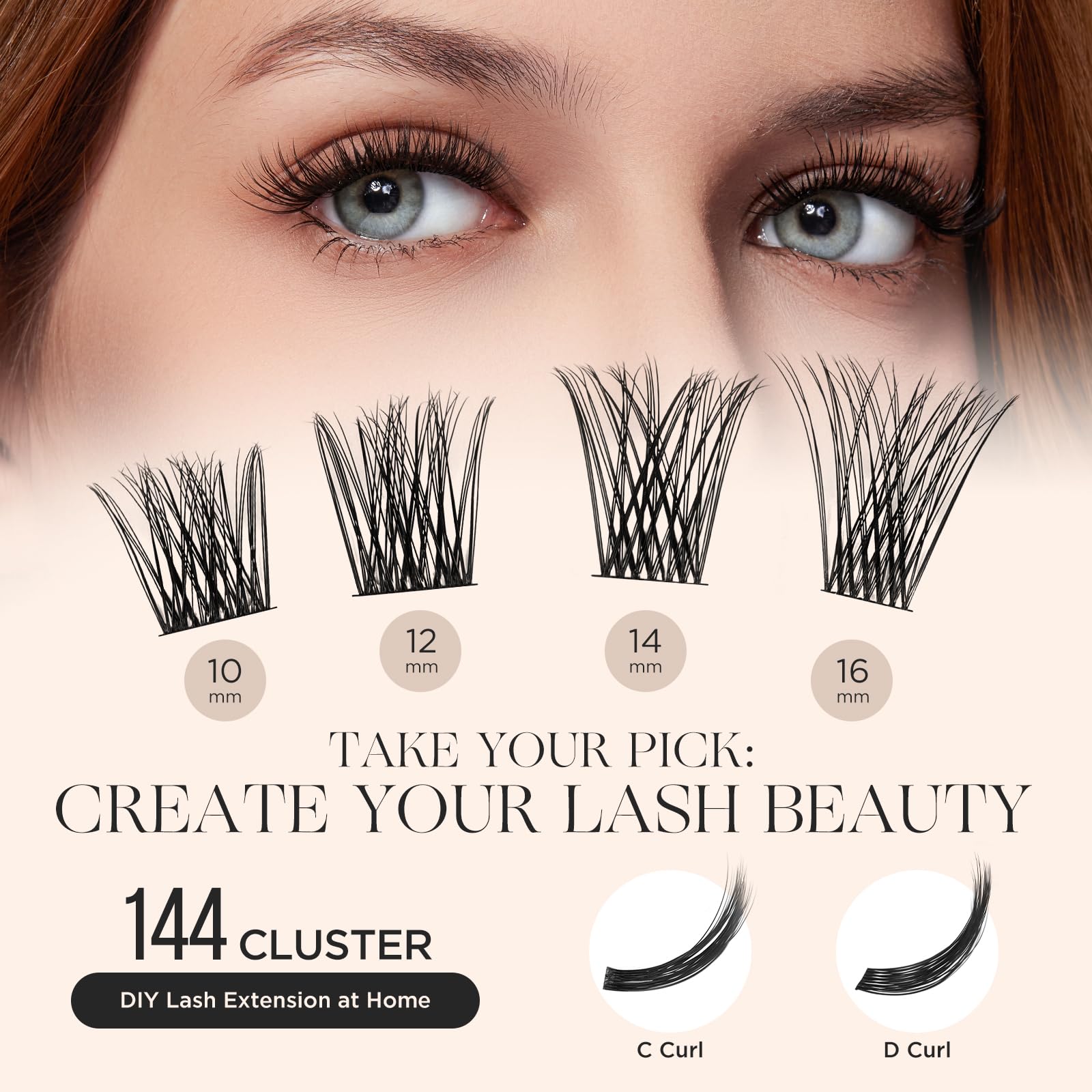 PopUp Lash Clusters are reusable up to 10 times for eco-friendly beauty.