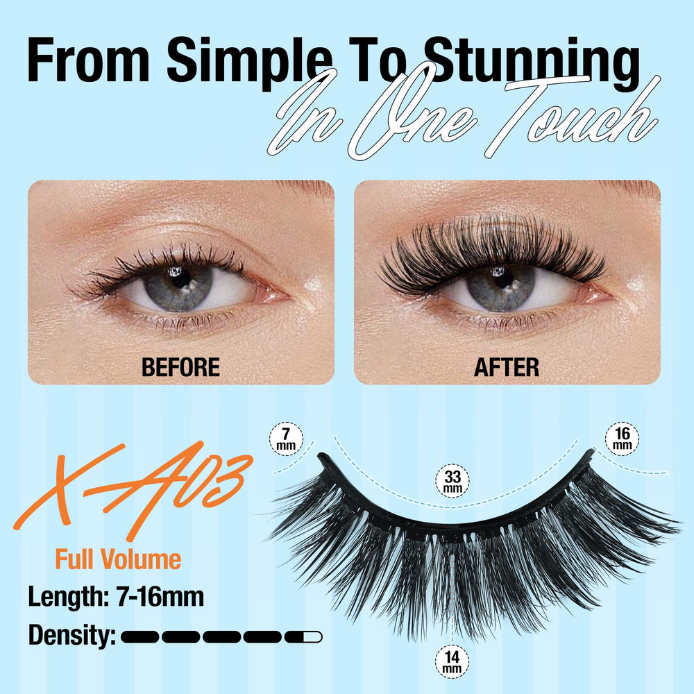Popup XA03 built-in liner effect highlights eye definition