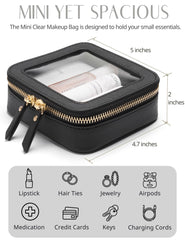 Popvibe saffiano faux leather interior feels scratch resistant and easy to clean.
