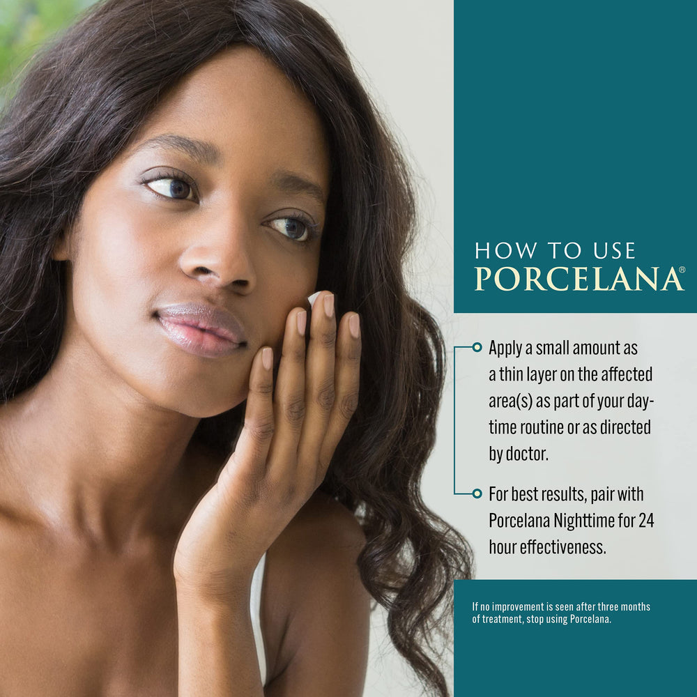 Porcelana uso diurno, base ideal para maquillaje diario.