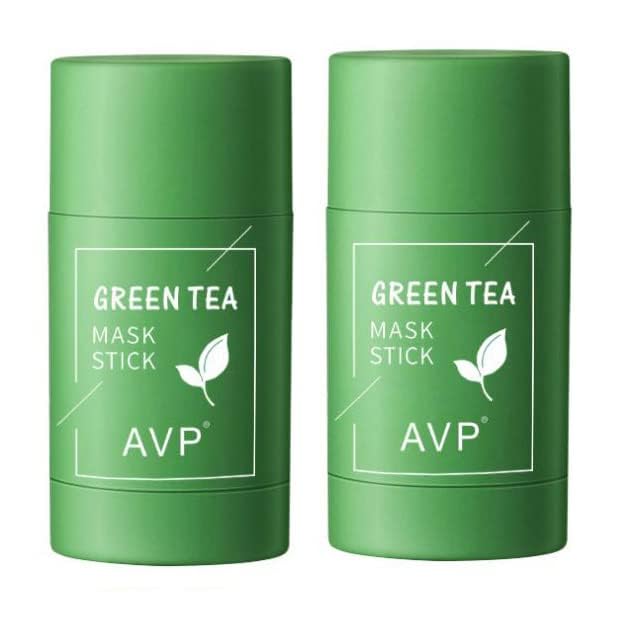 Porcolle Green Tea Mask Stick close-up texture promotes hydration