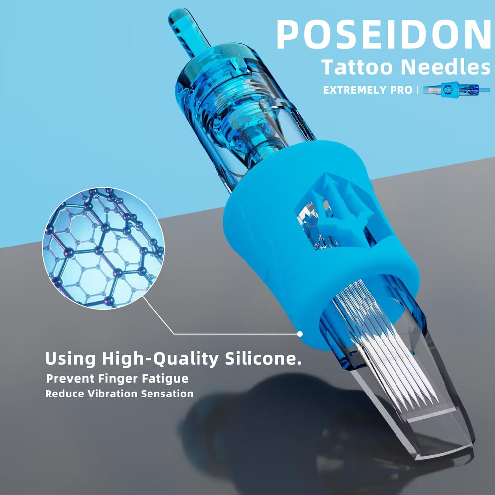 Cartucho Poseidon con membrana desechable para uso seguro.