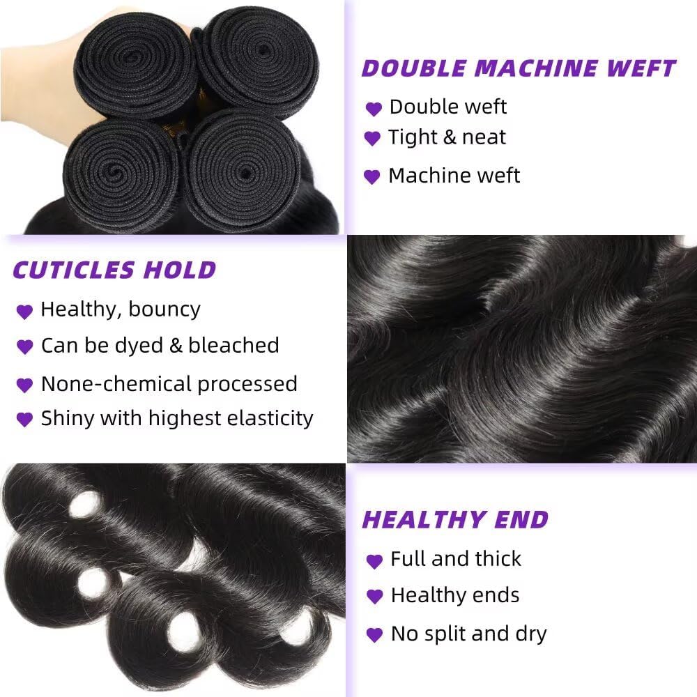 Poshbash double-machine weft delivers full density and silky texture.