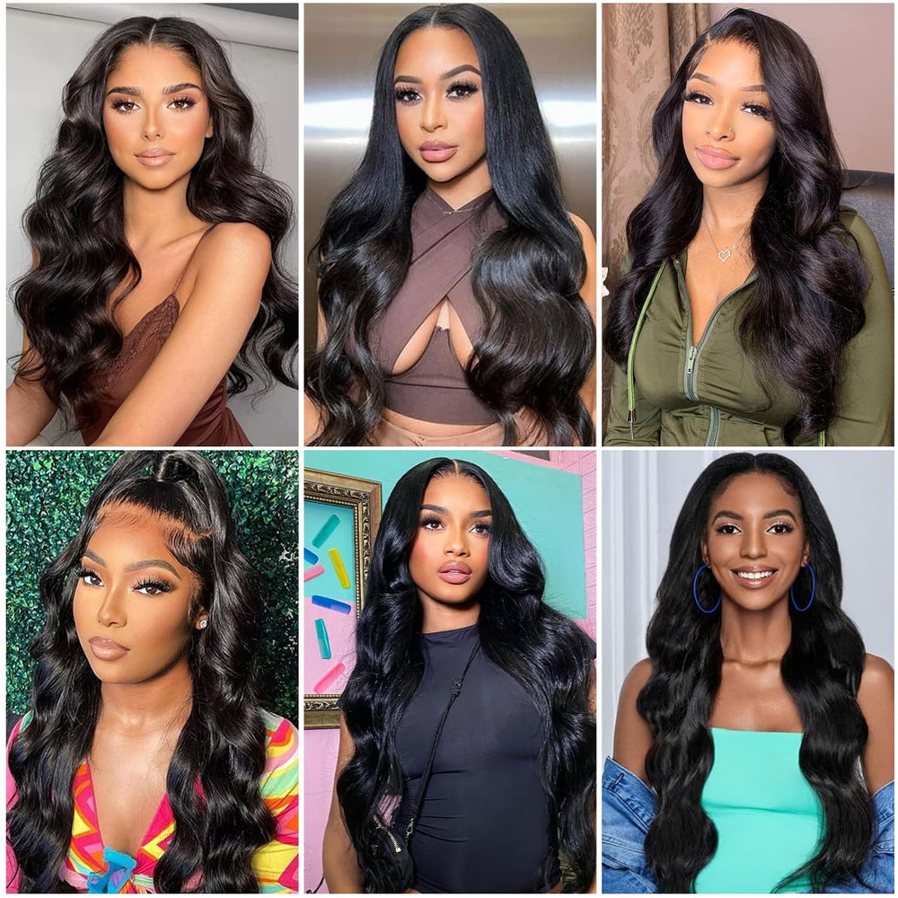Poshbash natural-color human hair blends easily with most shades.
