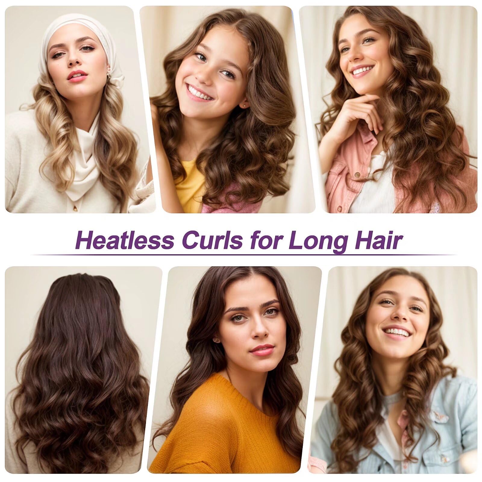 Posicurly gift-set presentation emphasizes thoughtful heatless styling gifts