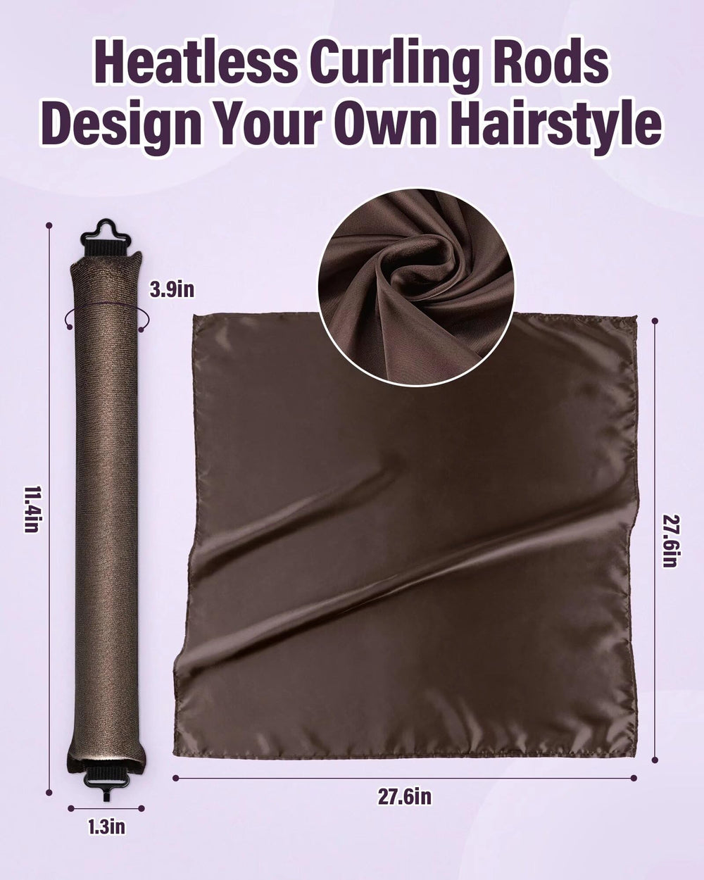 Posicurly no-heat blowout rollers protect hair while adding volume overnight