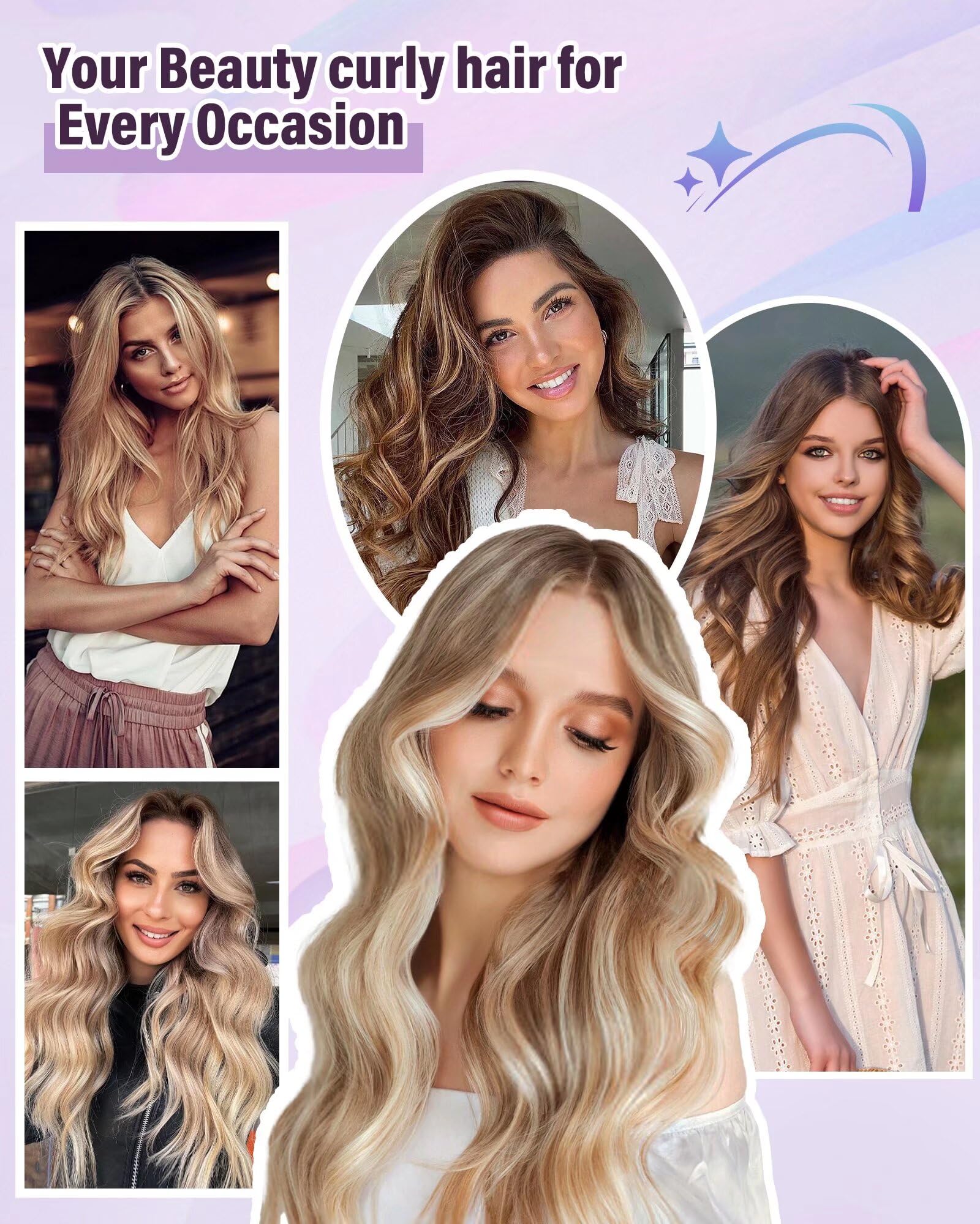 Posicurly portable night styling kit for on-the-go curl touch-ups