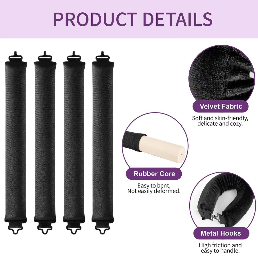Posicurly sleep curl usage shot shows hands-free setup and easy morning waves