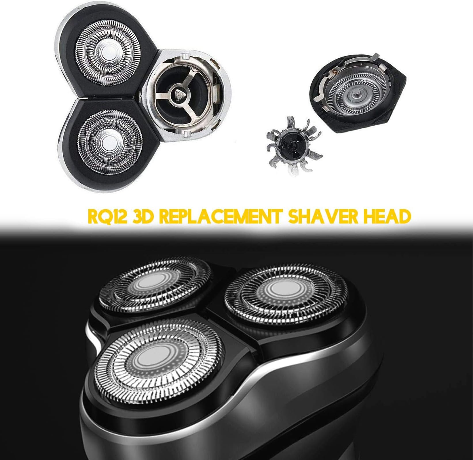 Poweka compatible with Philips RQ11 and RQ10 series for flexible shaving.