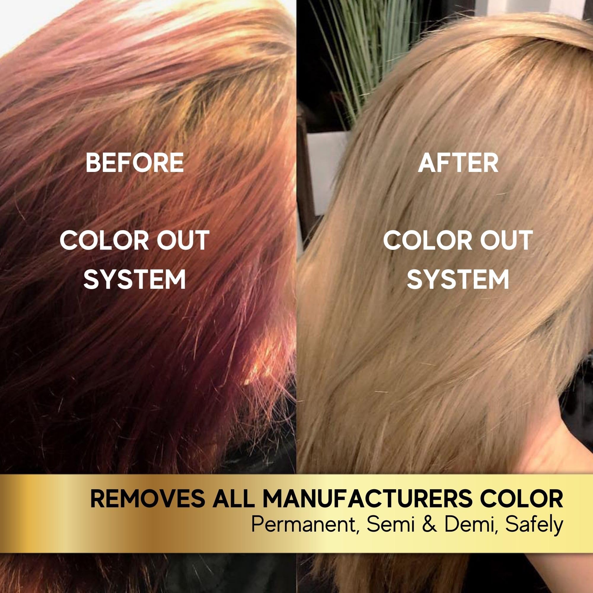 PowerTools COS after-wash result shows vibrant, even base before recoloring.