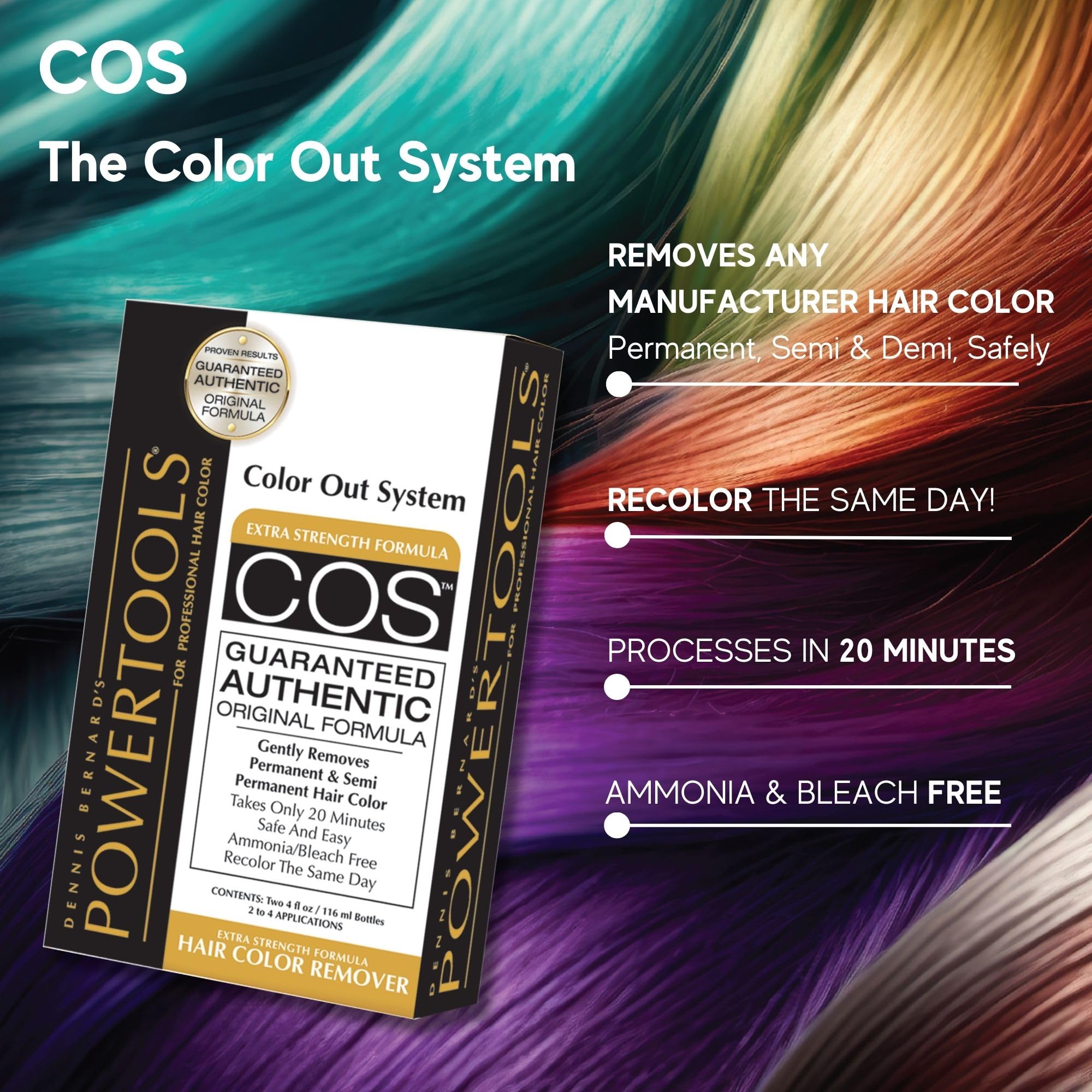 PowerTools COS 20-minute timer demonstrates quick color correction workflow.