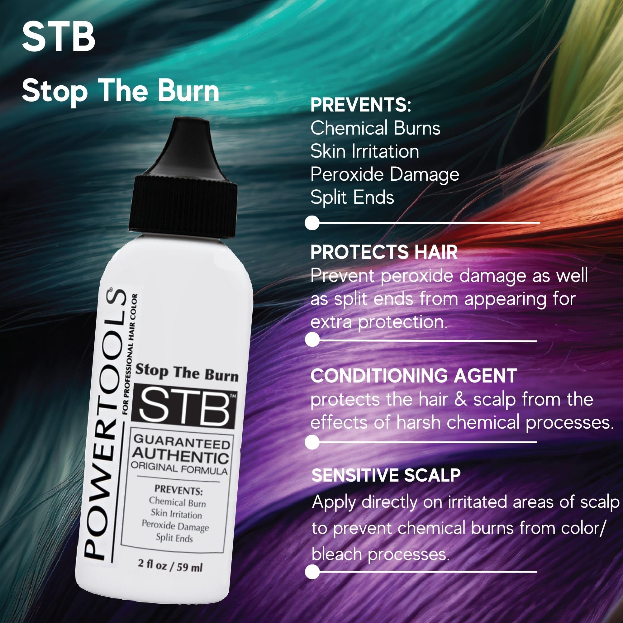 POWERTOOLS STB: protege el cabello durante el proceso de coloración