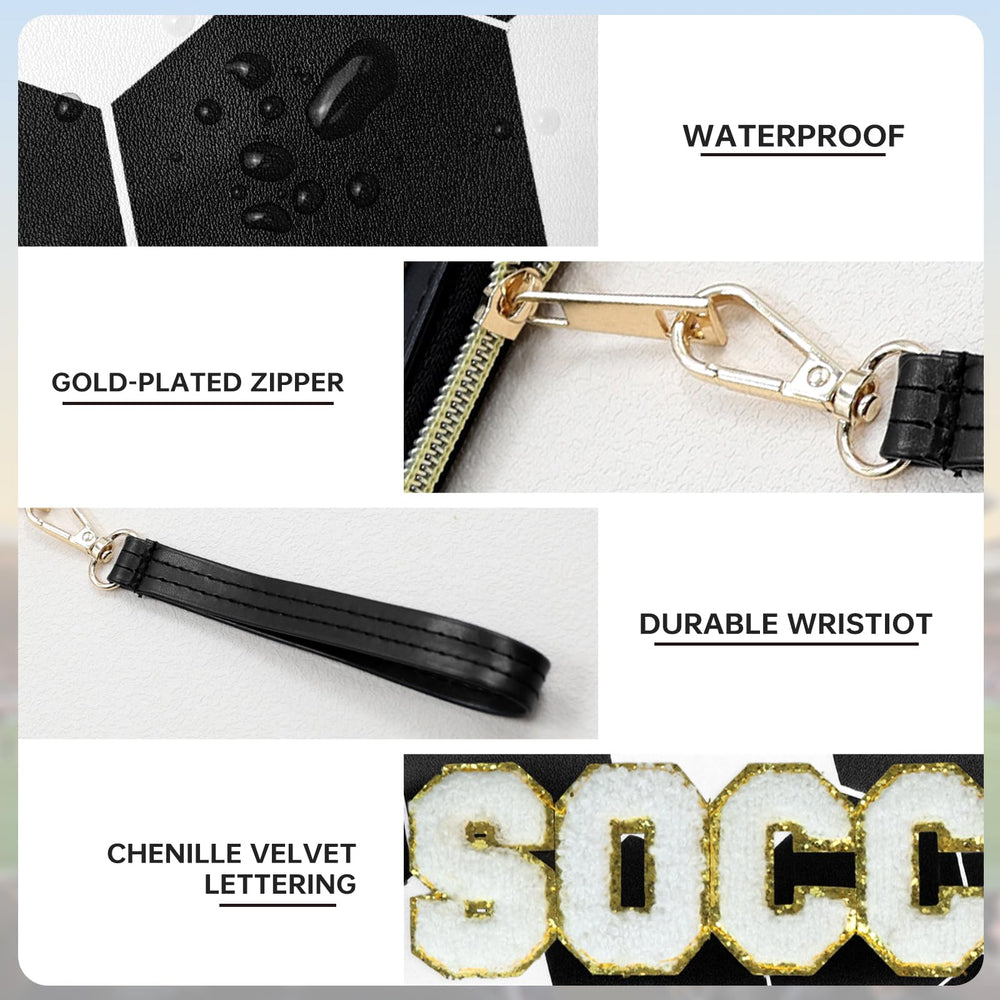 PPeen soccer bag hand strap detail for easy carrying