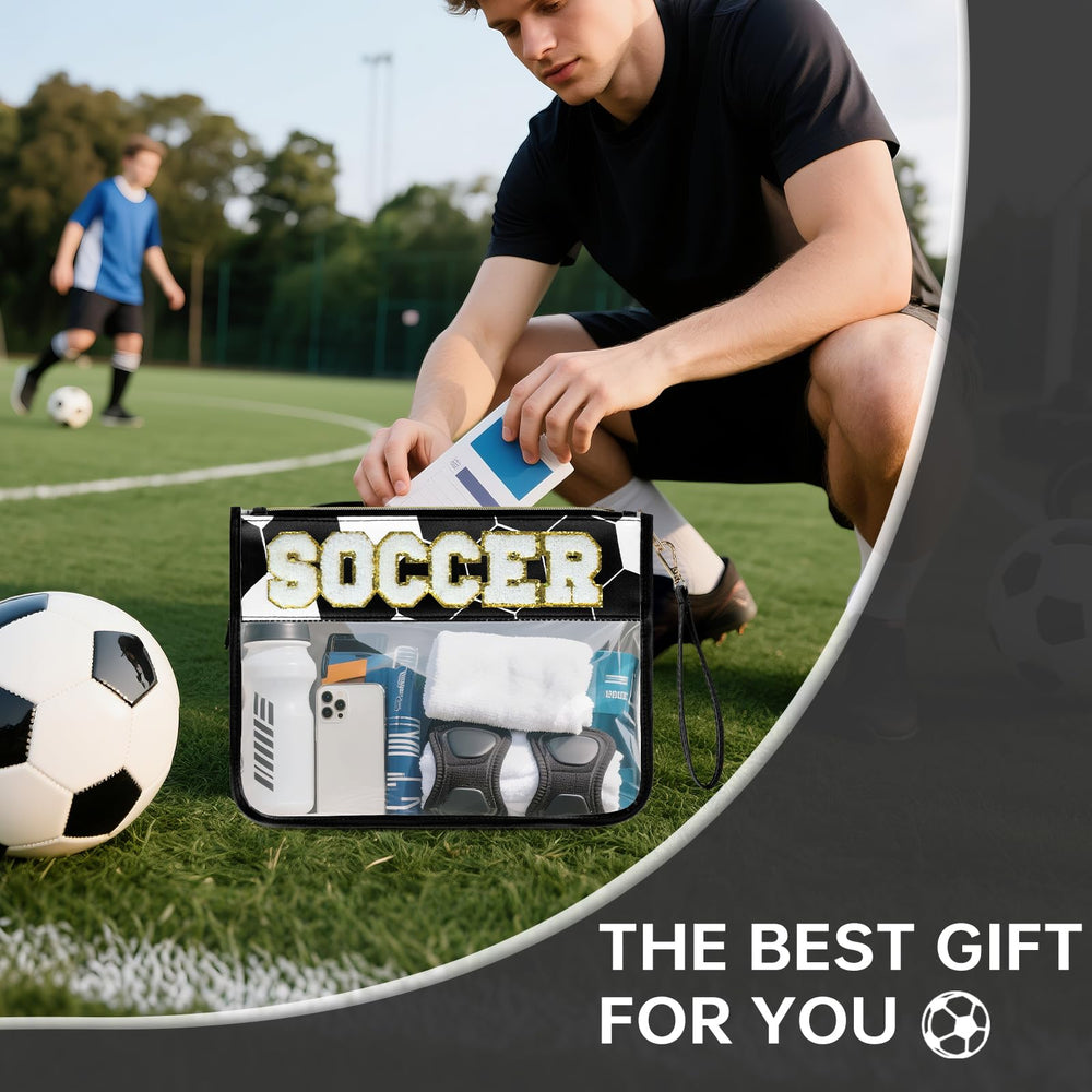 PPeen soccer gift bag in travel settings for sports and camps
