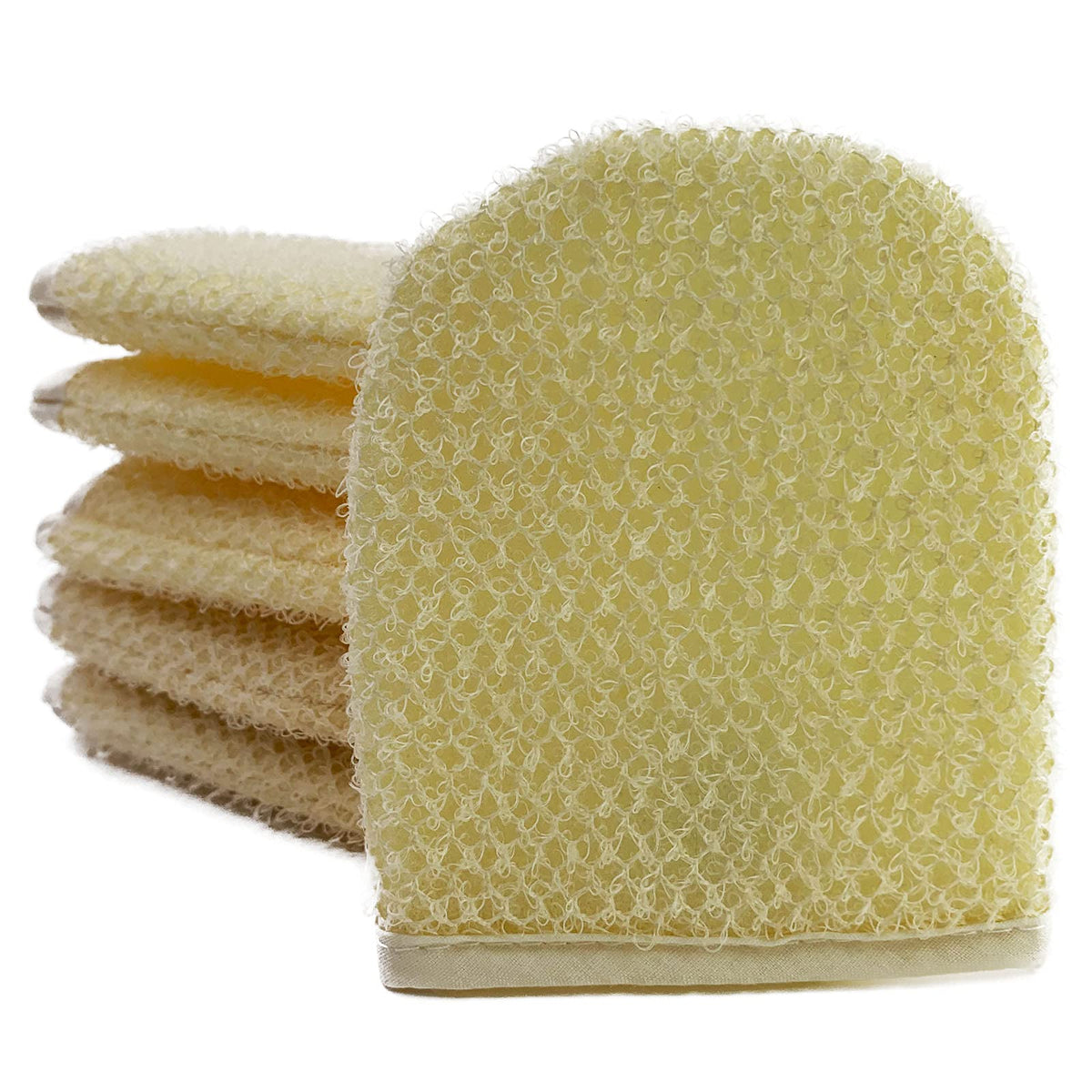 PPHAO BASIC esponja limpieza facial con diseño para dedos y exfoliación suave