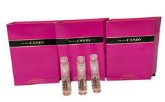 Prada Candy sample perfume bottle, compact travel-friendly size for on-the-go testing