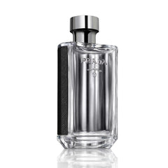 Prada L'Homme EDT bottle front view, ideal for office wear and daily confidence.