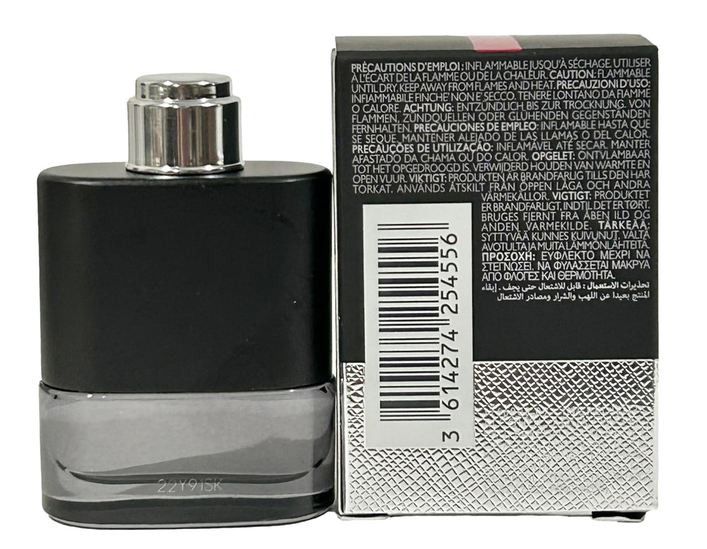 Packaging box for Prada Luna Rossa Carbon mini edt 9ml, compact presentation