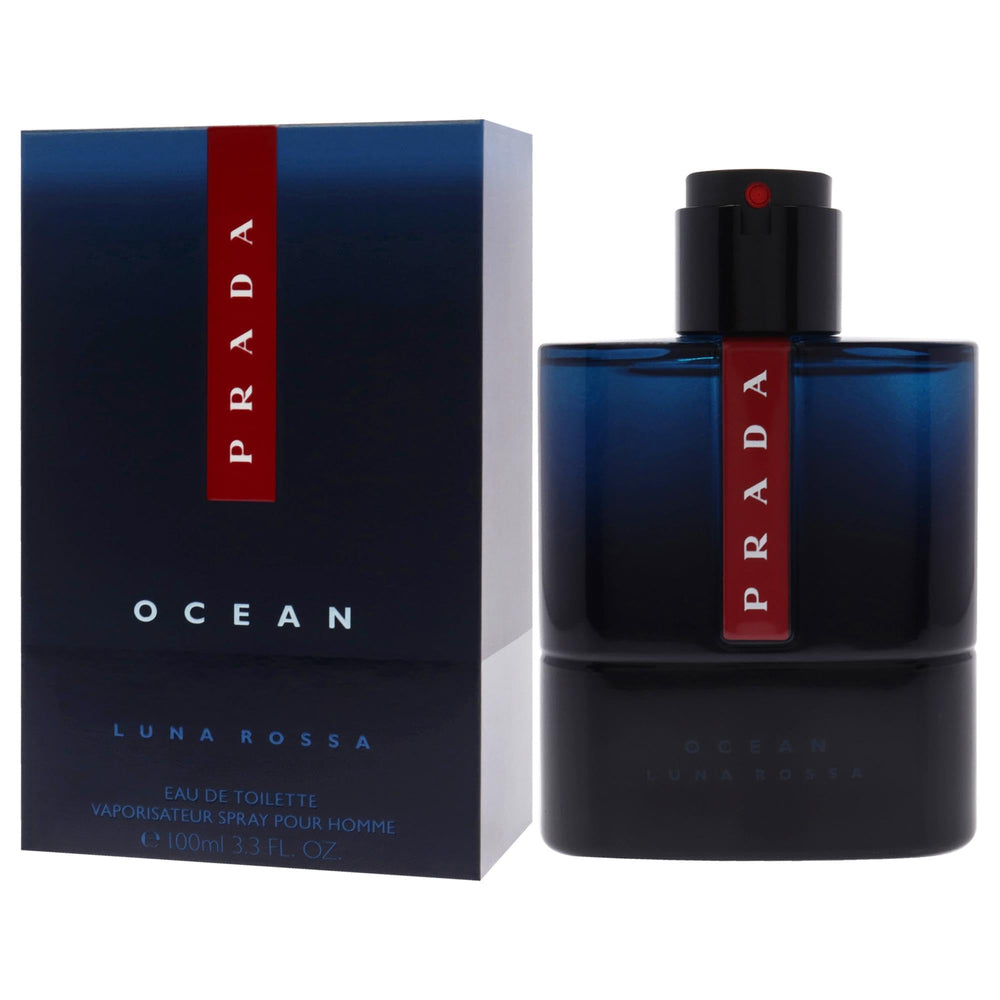 Prada Luna Rossa Ocean box packaging for luxurious gift appeal.