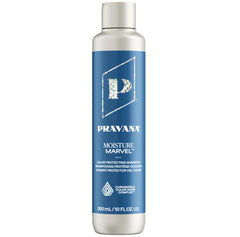 Pravana Champú Hidratante Marvel en envase, ofrece hidratación suave para cabello teñido