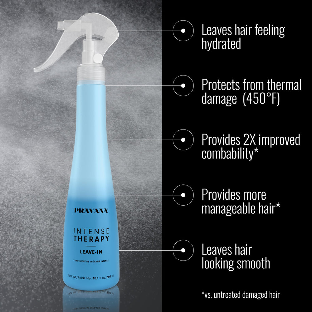 PRAVANA Intense Therapy facilita la aplicación hidratante para cabello.