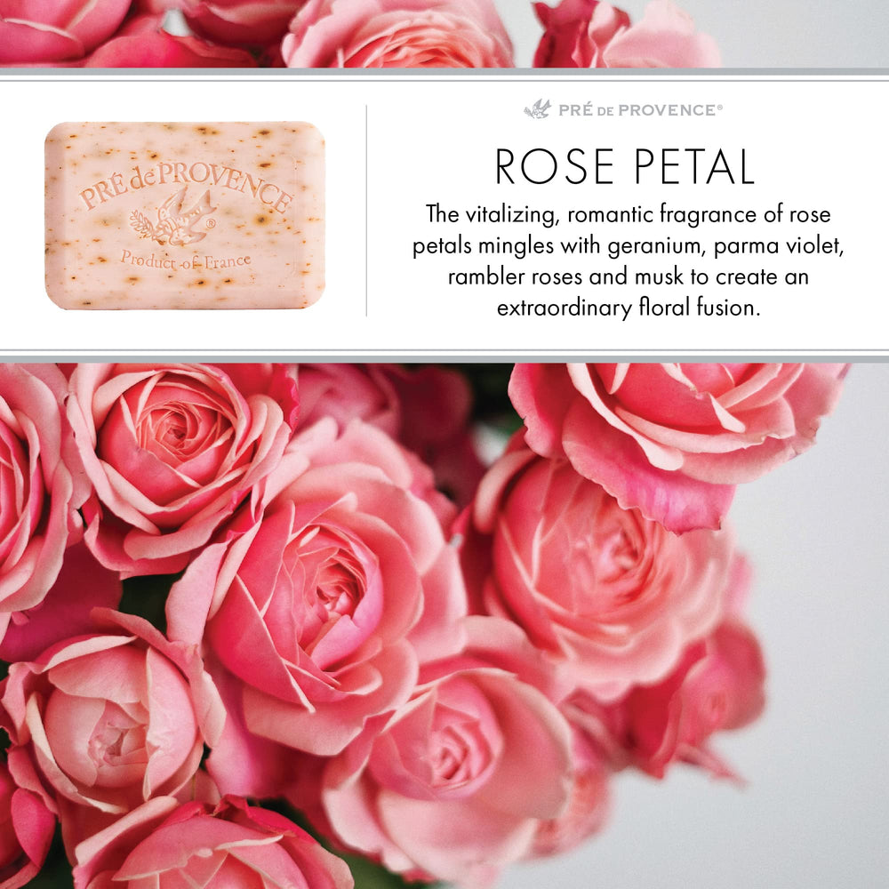 Pre de Provence fragancia rosa, aroma envolvente para baño placentero