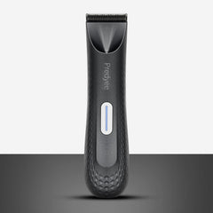 Predyee Manscape Trimmer close-up shows ceramic blade for precise grooming.