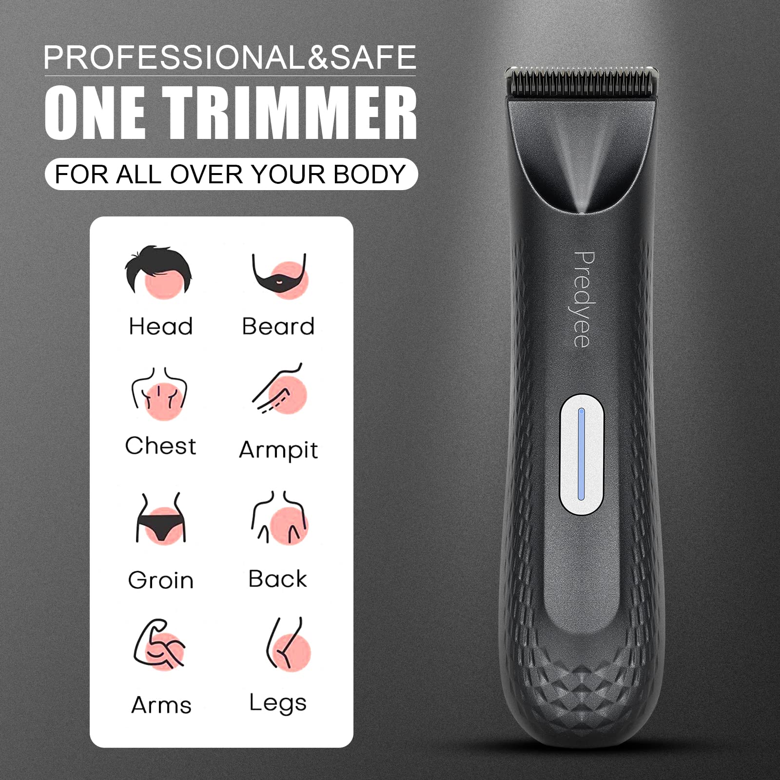 Predyee Manscape Trimmer gift-ready packaging for gifting.