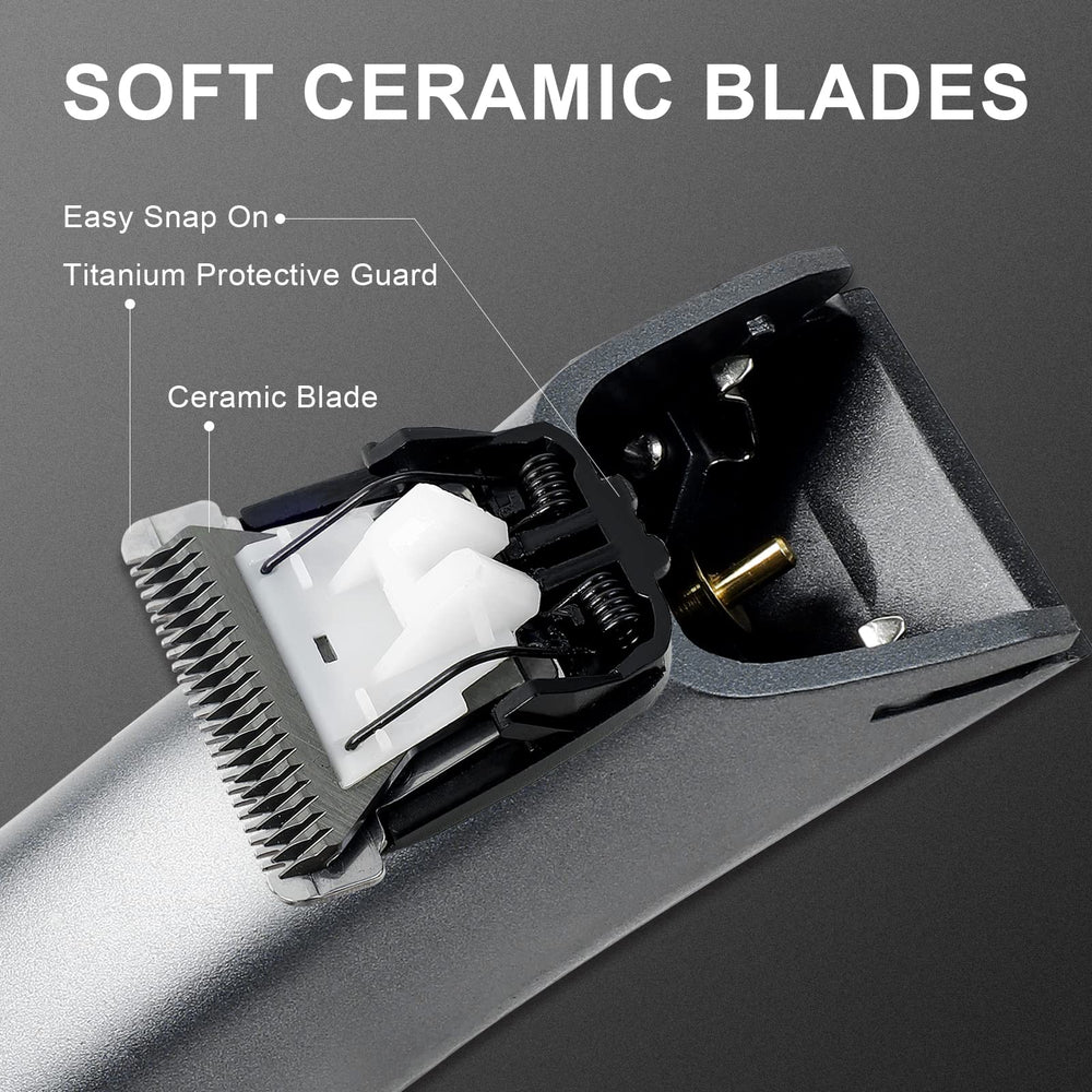 Predyee Manscape Trimmer guards 3mm and 6mm enable customizable trims.